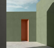 pastel colored wall tile