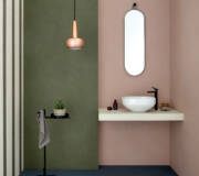 pastel colored wall tile