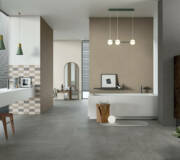 pastel colored wall tile