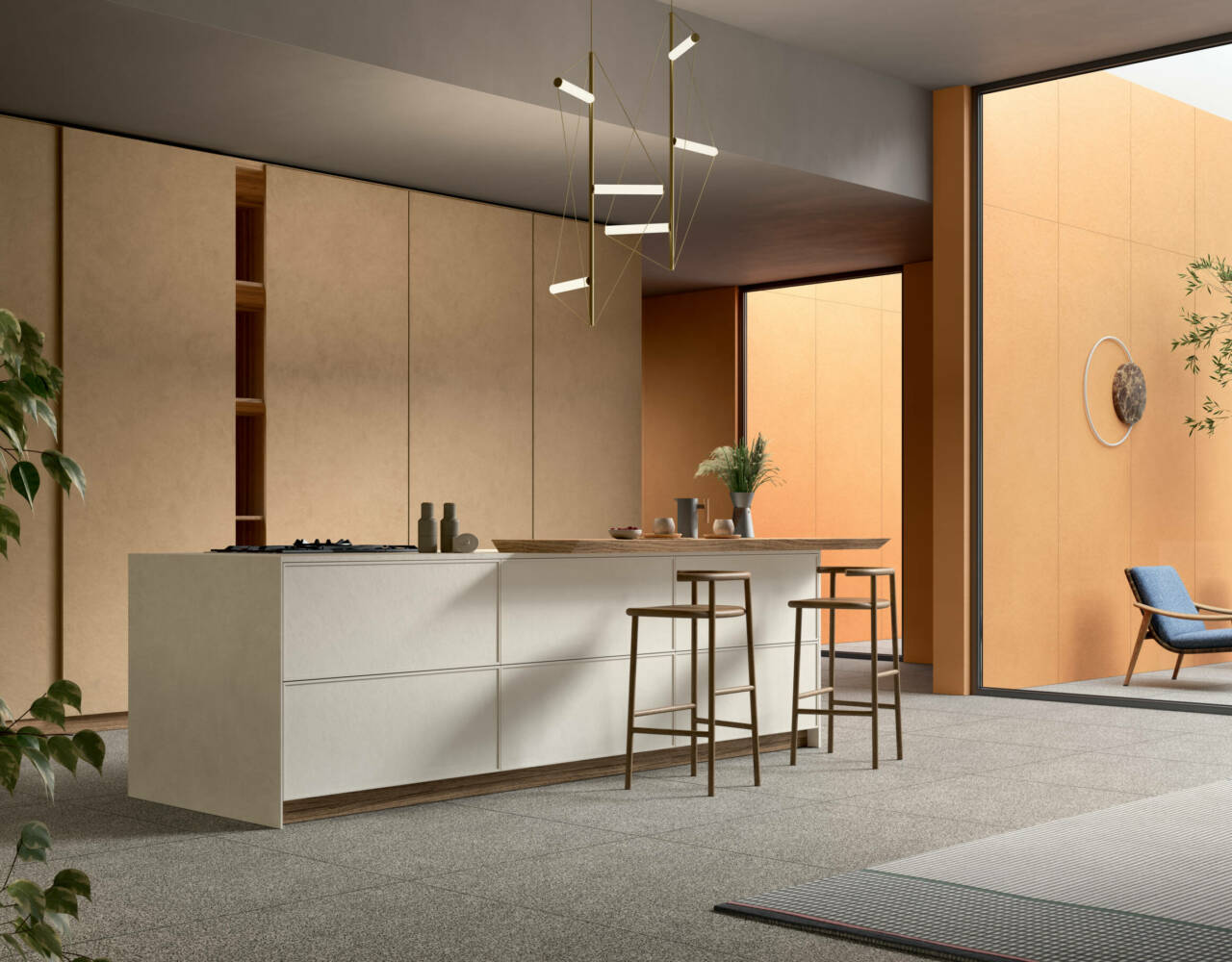 pastel colored wall tile