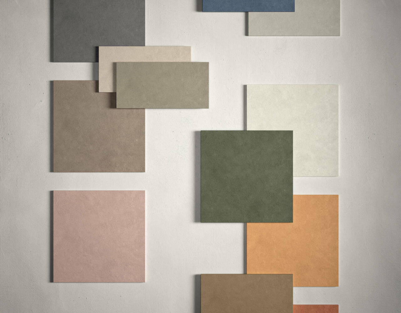pastel colored wall tile