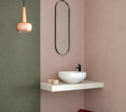 pastel colored wall tile