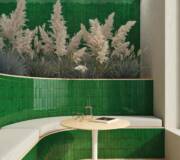 travertine tile interior