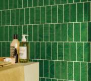 travertine tile interior